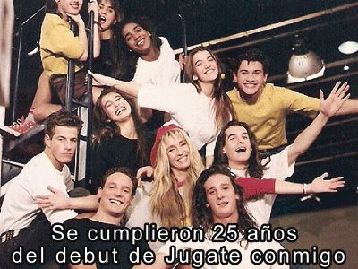 Se cumplieron 25 aos del debut de "Jugate conmigo" 